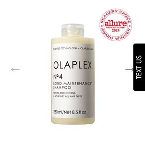 Olaplex shampoo and conditioner